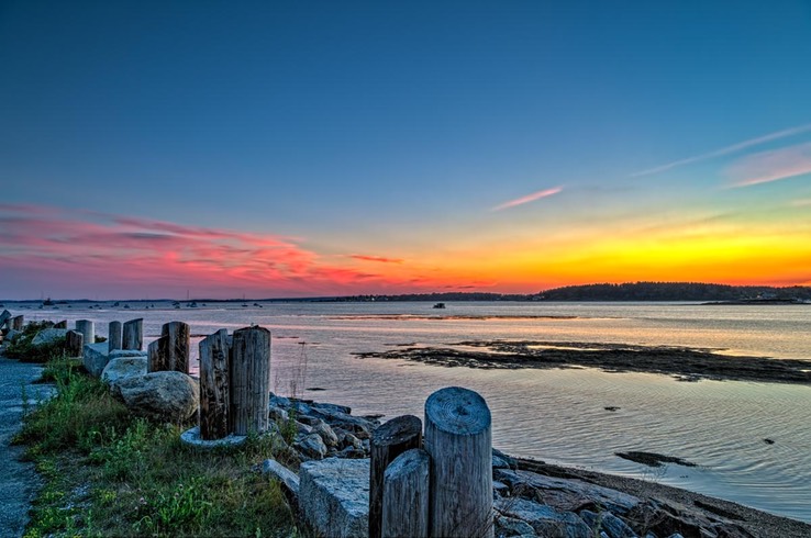Harpswell, Maine Sunset